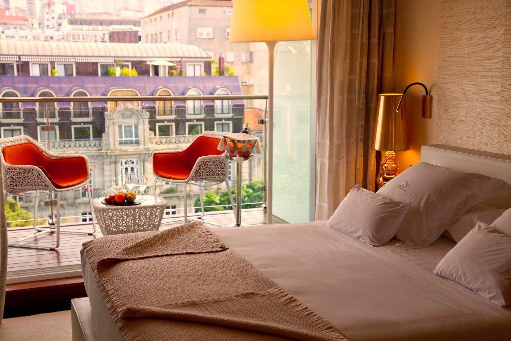 Gran Hotel Nagari Boutique & Spa Vigo Exterior foto A room at the Hotel Indigo Paris Montmartre