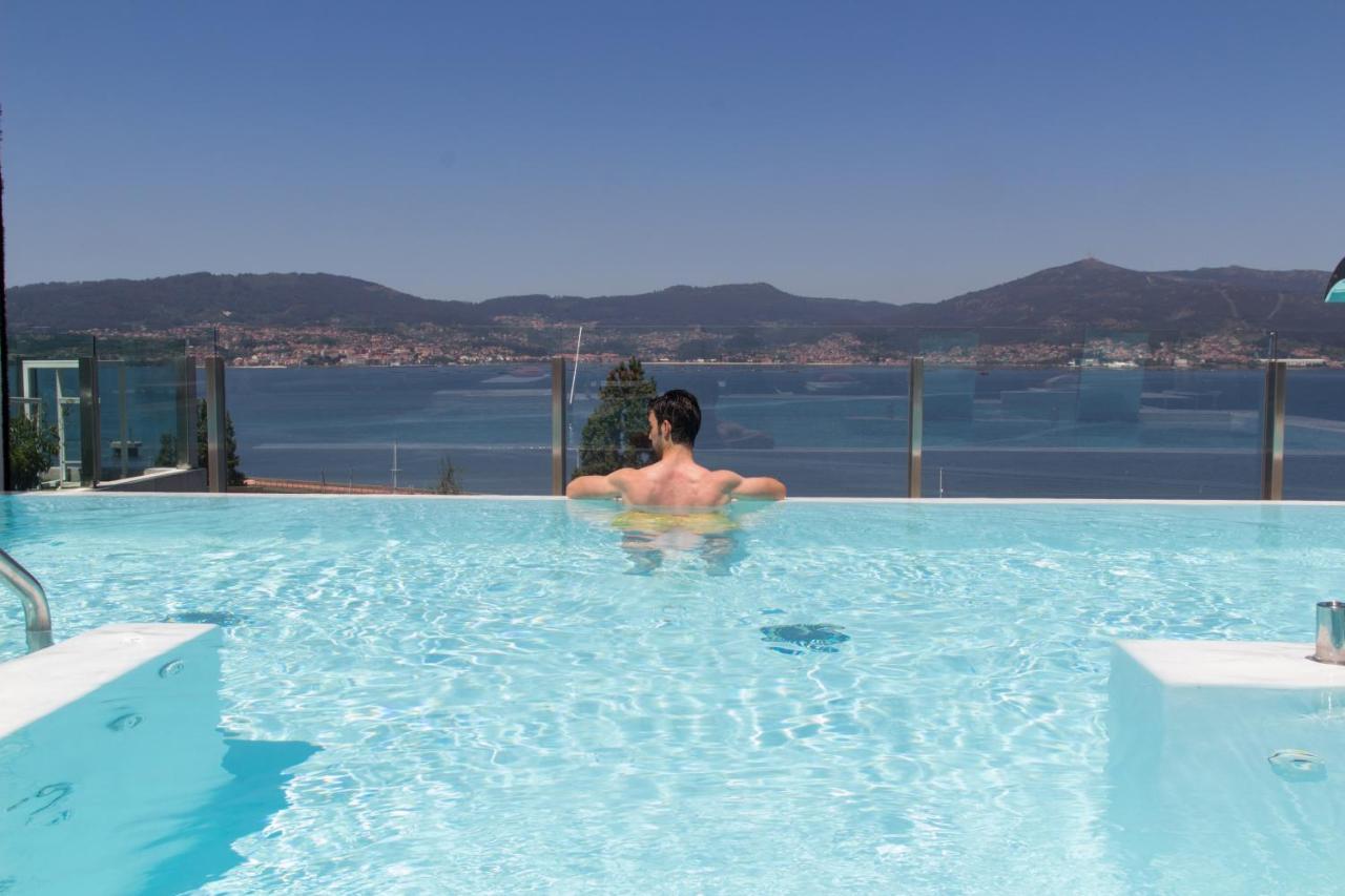 Gran Hotel Nagari Boutique & Spa Vigo Exterior foto Infinity pool