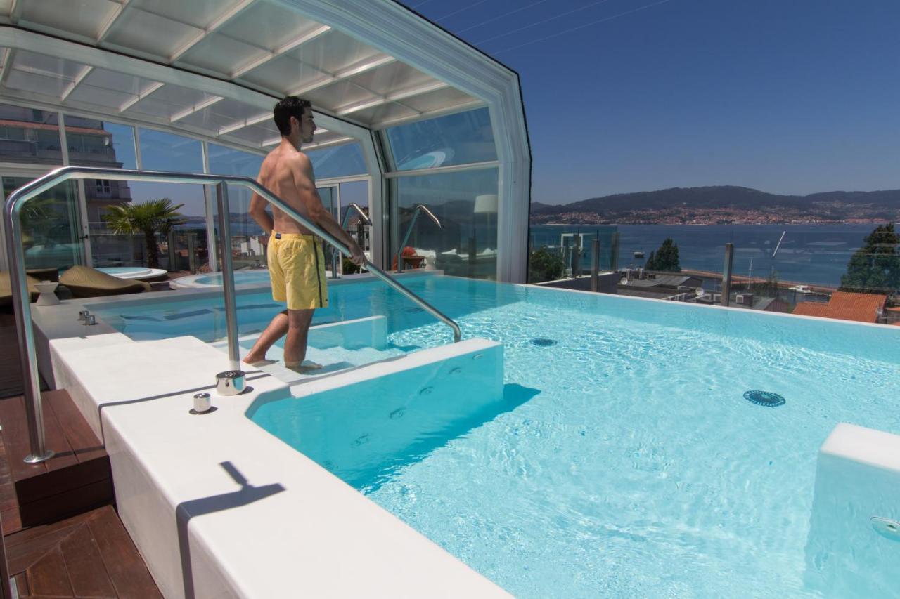 Gran Hotel Nagari Boutique & Spa Vigo Exterior foto A pool enclosure