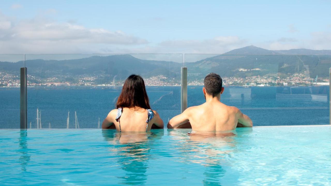 Gran Hotel Nagari Boutique & Spa Vigo Exterior foto Infinity pool