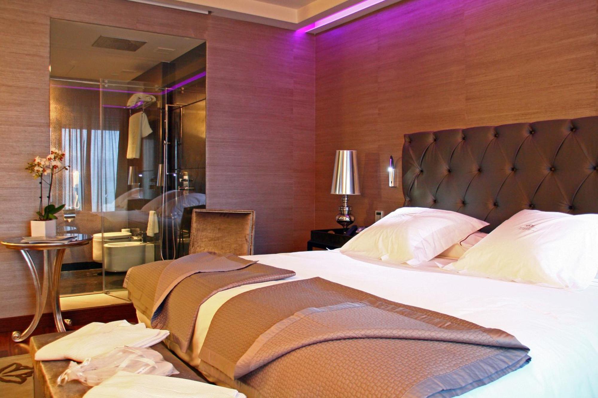Gran Hotel Nagari Boutique & Spa Vigo Exterior foto A room at the hotel